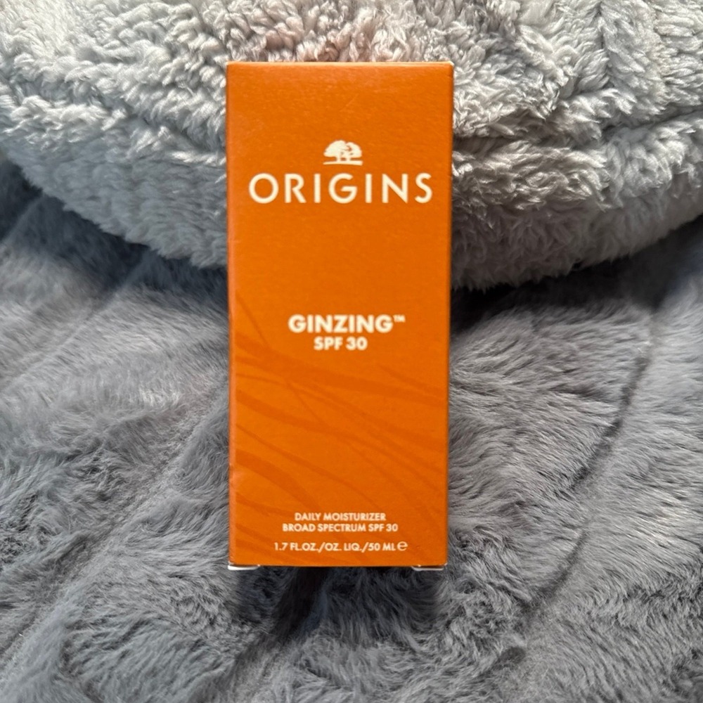 Origins GinZing SPF 30 Daily Moisturizer 1.7 oz 50ml Broad Spectrum Sunscreen